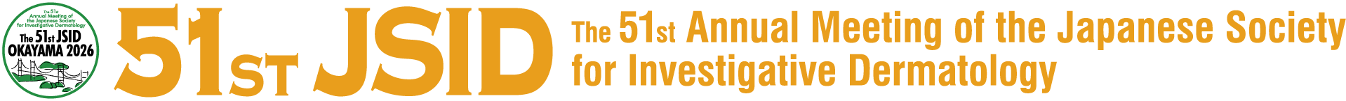 The 51st Annual Meeting of the Japanese Society for Investigative Dermatology (51st JSID)